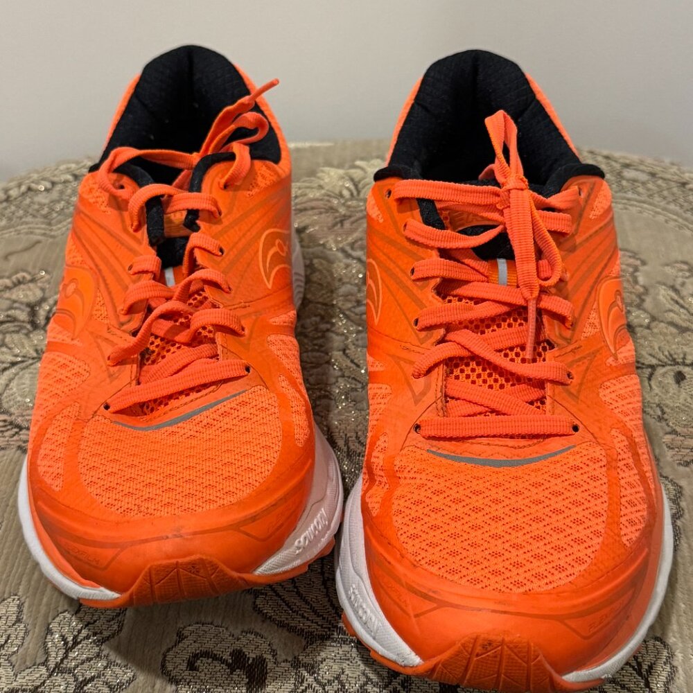 Saucony Run Pops Orange, men's 9.5 - Picture 4 of 7